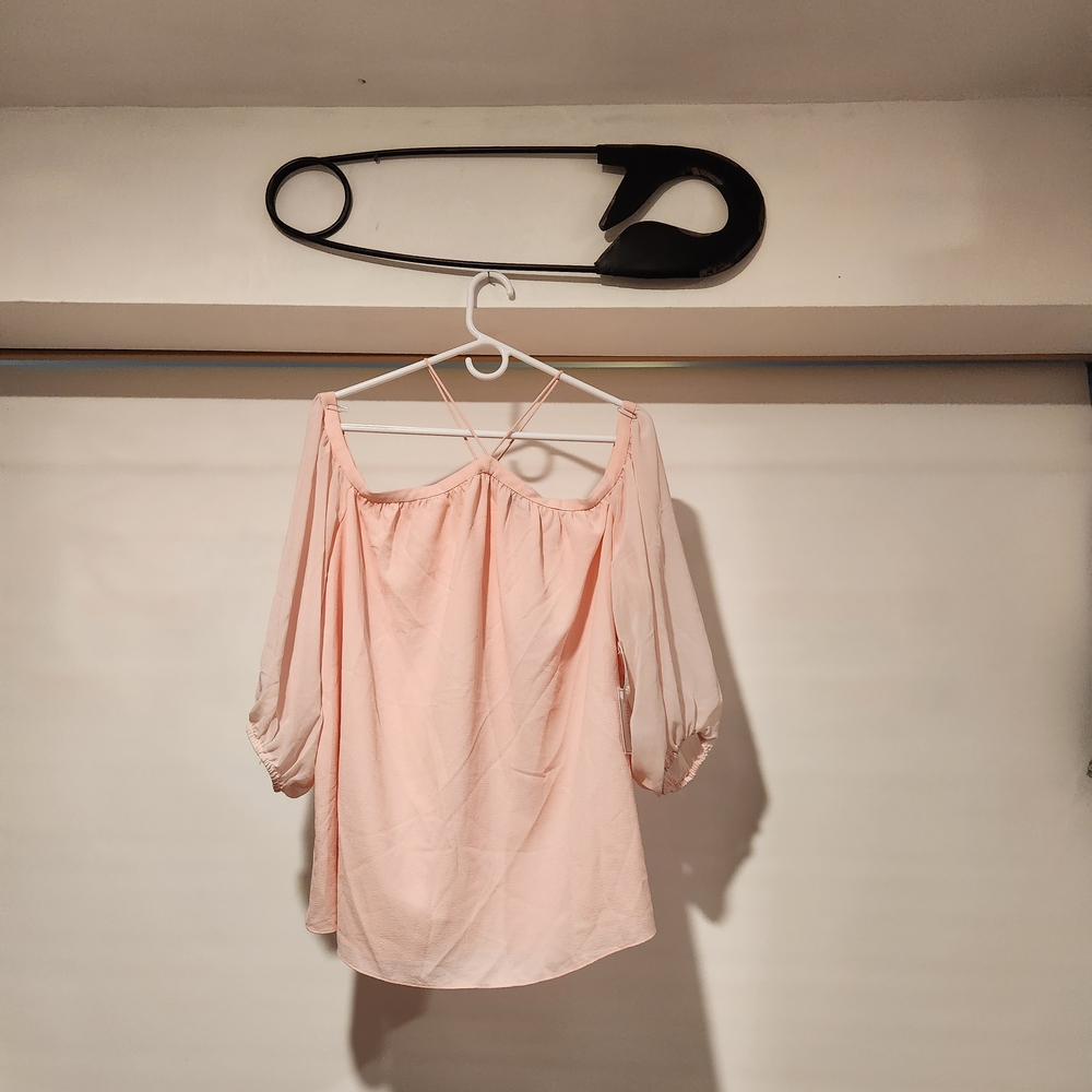 STATE Blush Pink Blouse XXL